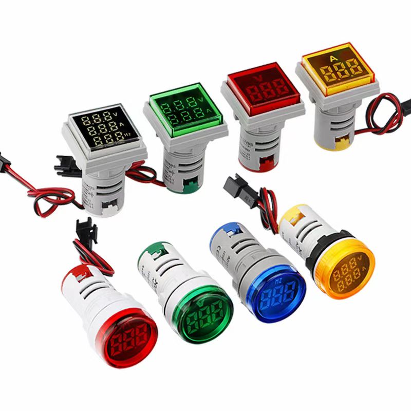 22mm Mini Voltmeter /Ammeter /Hertz Meter LED Ψηφιακή ένδειξη ένδειξης