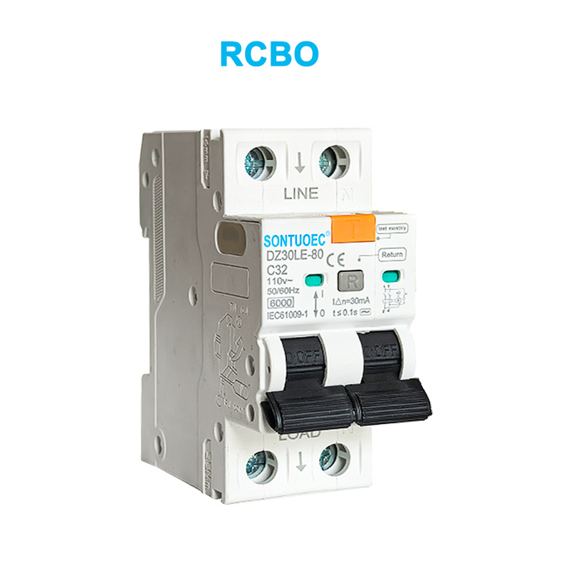 2P Διαρροή διαρροής Circuit Circuit 6ka IEC61009.