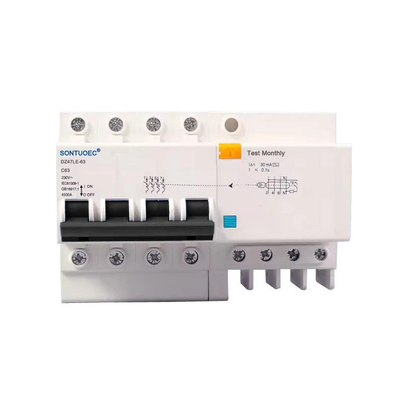 4p τύπος AC RCBO