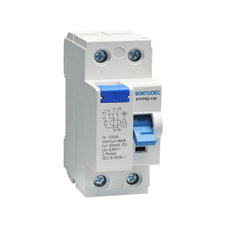 Ηλεκτρονική μαγνητική A Τύπος RCCB 125A/30mA