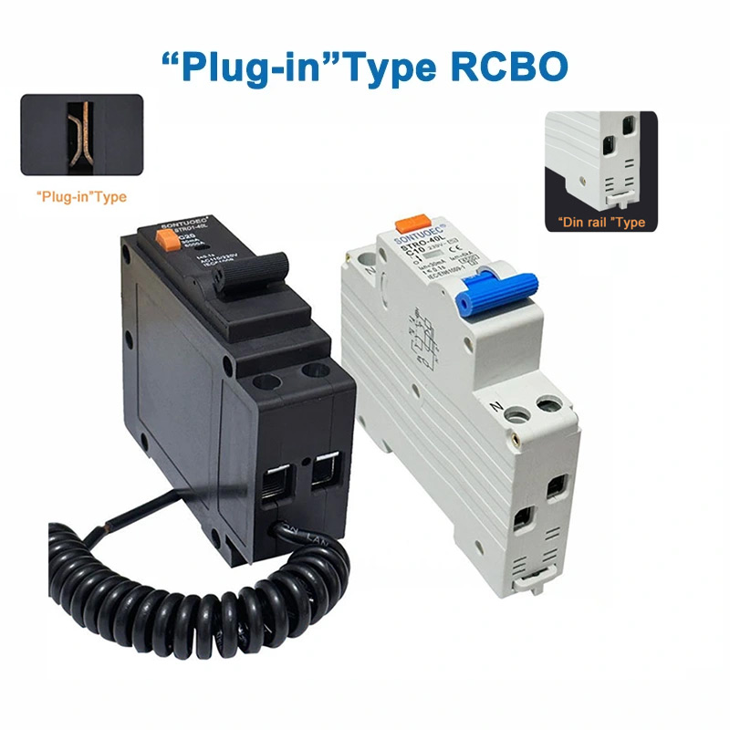 Συνδέστε τον τύπο RCBO 1P+N